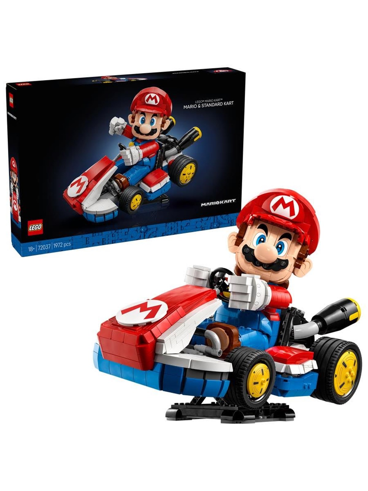LEGO Super Mario 72037 Mario Kart: Mario & Standard-Kart