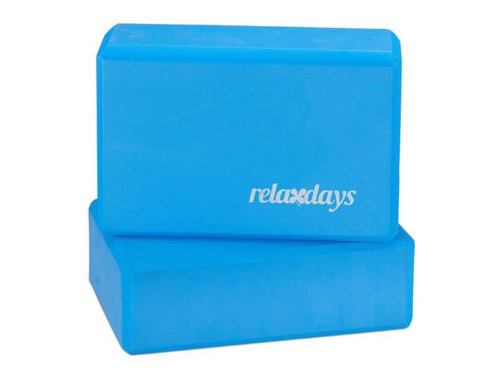 Relaxdays Yogablock im 2er Set