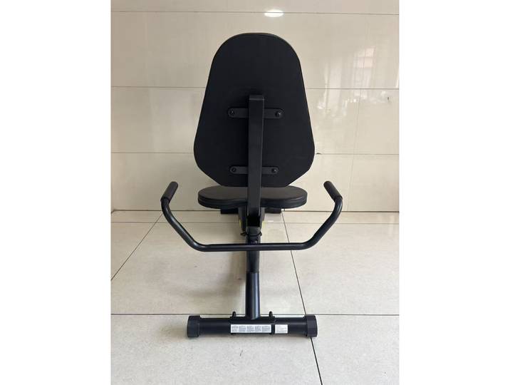 SPORTNOW Vélo Horizontal Magnétique Dossier Écran LCD Entraînement