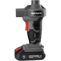 Graphite, Laubsauger + Laubbläser, BATTERY PUMP ENERGY + 18V Lithium Ion WITHOUT BATTERY 58G089 (Akkubetrieb, Laubsauger-& bläser)