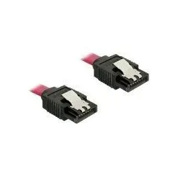 DeLock Cable SATA - SATA-Kabel - Serial ATA 150/300/600 - SATA (W) zu SATA (W) - 70 cm - eingerastet, gerader Stecker