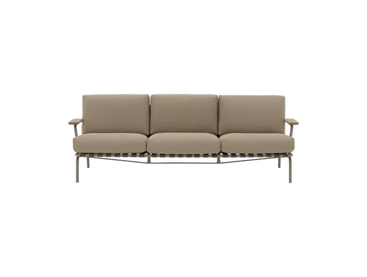 Muuto Settle 3-Sitzer Sofa Ribbed Weave 5 Taupe