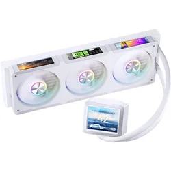 Jonsbo TF3-360SCW AiO Wasserkühlung, ARGB - 360mm, weiss, CPU Wasserkühler, Weiss