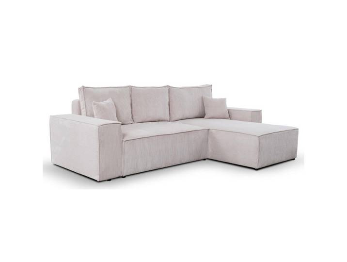 Sepro Meble Ecksofa Beige AGA Rechts, 279x181 cm, Wohnzimmer, Sofas & Couches, Wohnlandschaften, Ecksofas