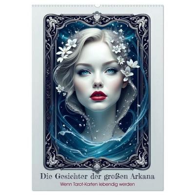 Die Gesichter der großen Arkana (Wandkalender 2027 DIN A2 hoch), CALVENDO Monatskalender