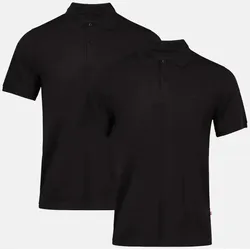 ANCHOR POLO SHIRT - 2-Pack - Schwarz - L