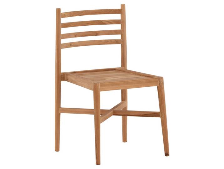 Stapelsessel Kenya ca. 50x81x52 cm Teakholz