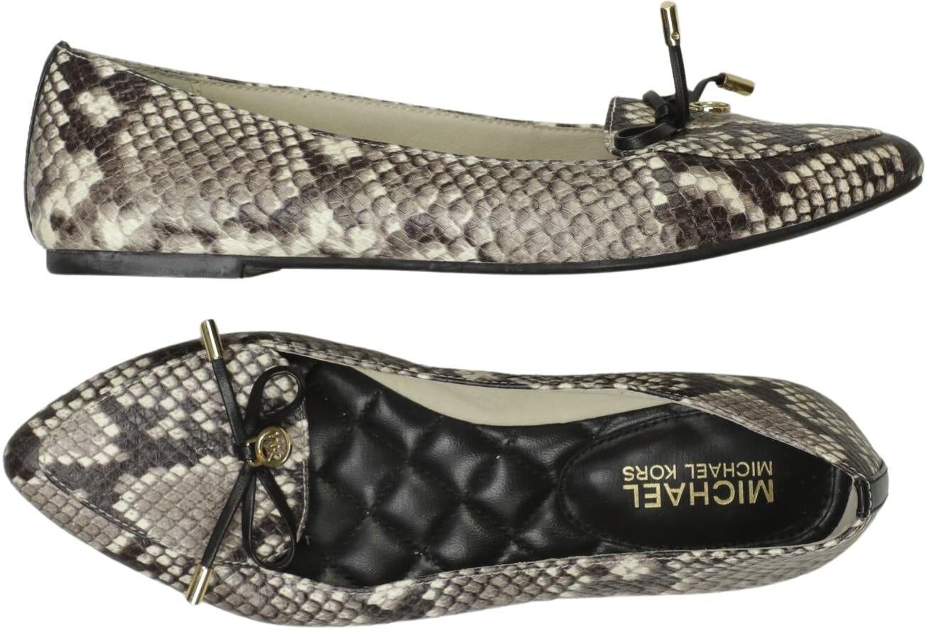 Michael Michael Kors Damen Ballerina, Beige, Gr. EU 36, Leder - Second Hand