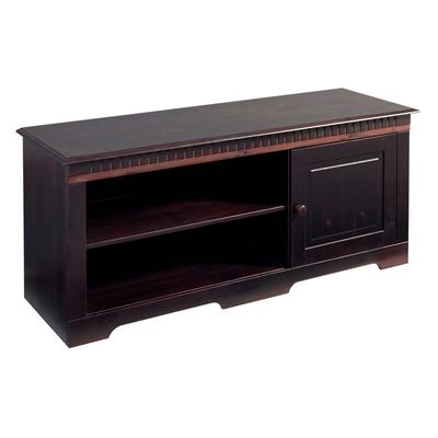 Lowboard OTTO HOME "Lisa", braun (dunkelbraun), B:130cm H:55cm T:45cm, Sideboards, Lowboard, Kommode, Breite 130 cm, Belastbarkeit bis 75 kg