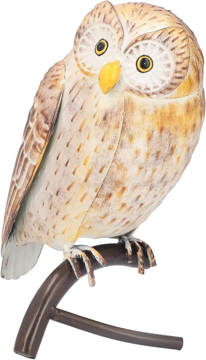Uil Sculptuur Decoratie Beeldje Warm