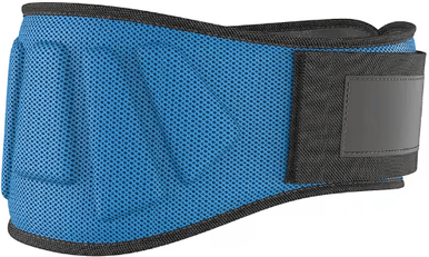 Inspire Picks Weight Lifting Belt, Gym Back Support, Lumbar Support Belt, Powerlifting Belt, Workout Waist Belt blue s