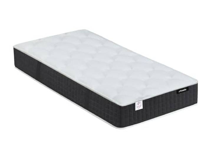 Vente-unique Visco-Taschenfederkernmatratze Memory Schaum - 1 Zone - Härtegrad 1-80 x 200 cm - Stärke 24 cm - PAROX II von DREAMEA