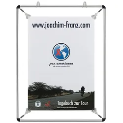 Franken Spannrahmen Poster und Plakate 31x39,7 cm Silber
