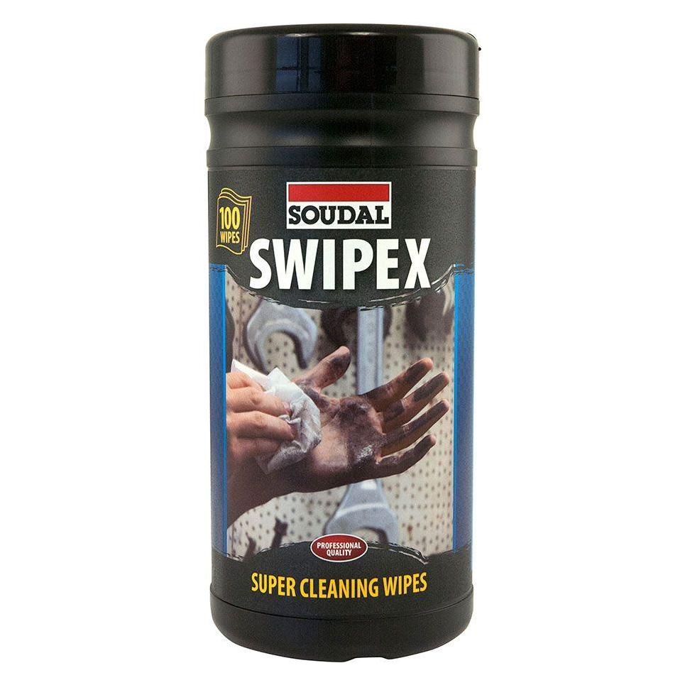 Soudal Reinigungstücher Swipex Pack = 100 St (100 Stk.) (113551)