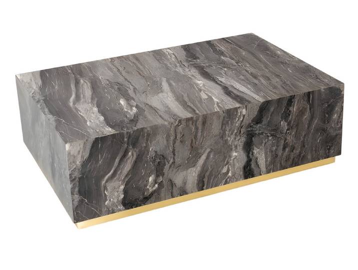 JVmoebel Couchtisch Moderner grauer Holztisch mit klarer Linienführung (Packung), Made in Europe