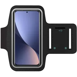 SmartFitness Xiaomi 12X Handy Sport Armband, Smartphone Sportarmband, Schwarz
