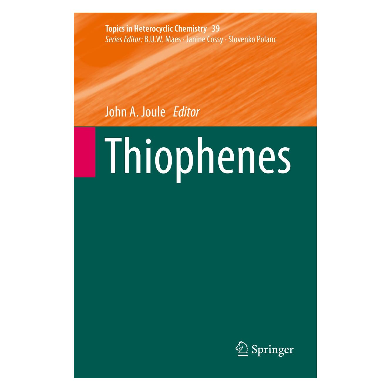 Springer Thiophenes (Englisch, Hardcover, John A. Joule) (9783319078236)