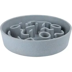 District 70 Bambusnapf Bamboo Dog Slow Feeder Ø 28 cm, Ice-Blue (250 cl), Futternapf