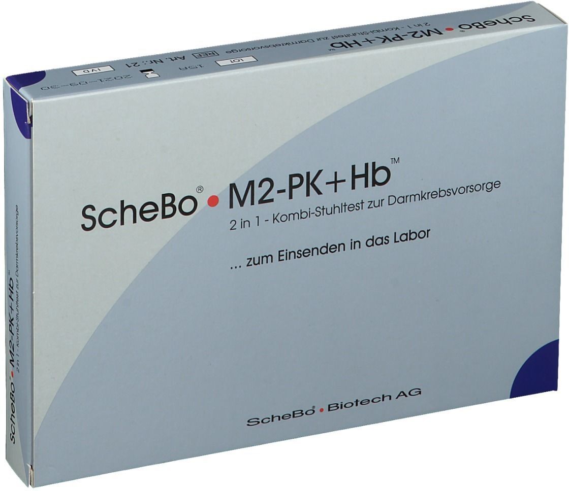 Schebo M2-PK+Hb 2in1 Kombi-Darmkrebsvorsorge Test 1 St