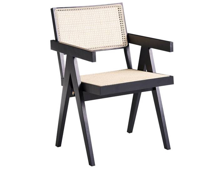 ESSZIMMERSTUHL Holz Schwarz Westbrook