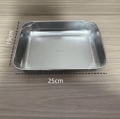 Inspire Curations Stainless Steel Double Pet Bowl Set With Anti Tip Base a2