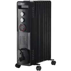 Argo Heizkörper Warm TT 9, Wasserkühlung Radiator, Schwarz