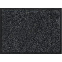 Hamat, Fussmatte, Schmutzfangmatte Briljant anthrazit 60x80 cm (80 x 60 cm)