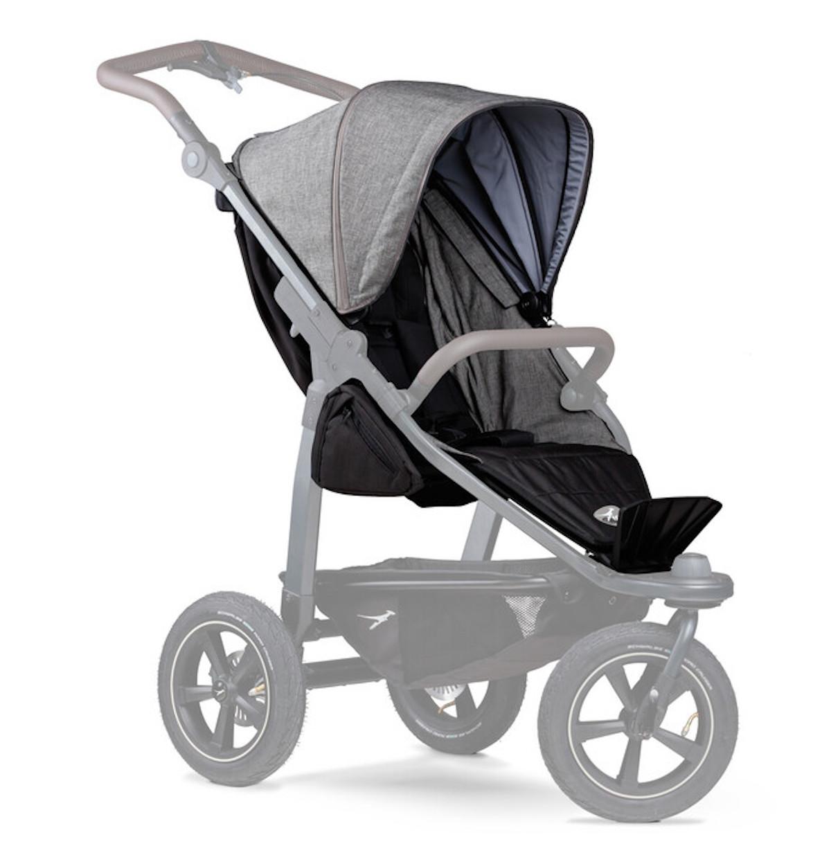 TFK Mono 2 Sportkinderwagensitz Einhang für TFK Mono 2 Kombikinderwagen, Farbe:Premium Grau