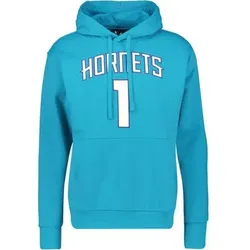 NIKE Herren Hoodie NBA CHARLOTTE HORNETS LAMELO BALL, Größe M in Türkis 405