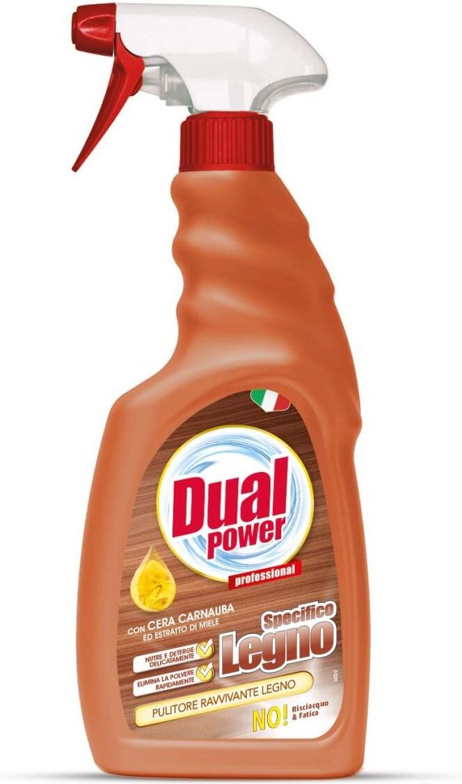 Detergente legno Dual Power DS9140 PROFESSIONAL spray Specifico