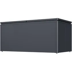 Weide Noble Gartenbox 1400 L   Aufbewahrungsbox aus Stahl   Anthrazit