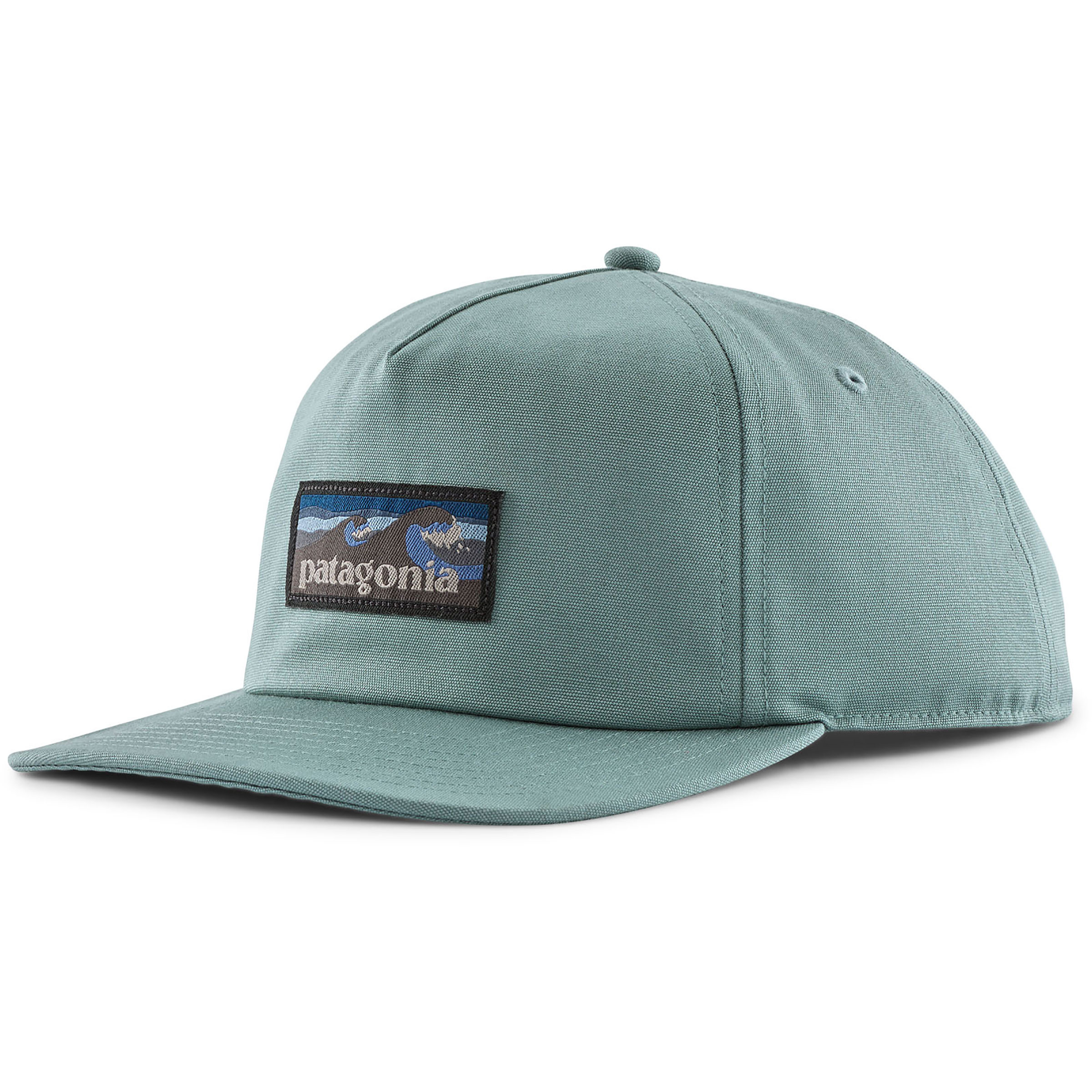 Patagonia Boardshort Label Funfarer Cap Basecaps grau Lifestyle Hautfreundlich