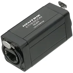 Neutrik Durchgangskupplung RJ 45 8, Audio Adapter, Schwarz