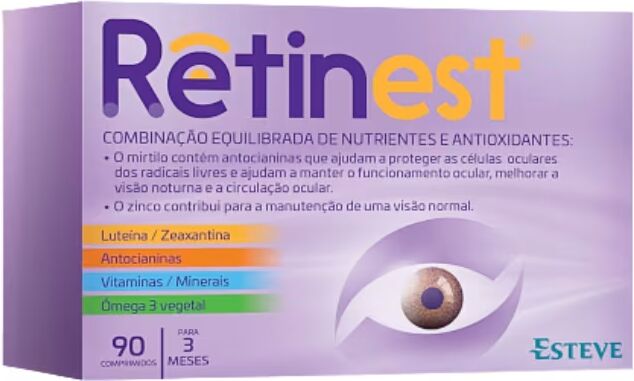 Esteve Retinest Multivitamínico Oftalmológico 90 comprimidos