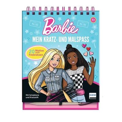 Mein Kratz- und Malspaß – Barbie, Gebundene Ausgabe von , Ullmann Medien, 978-3-7415-2802-6