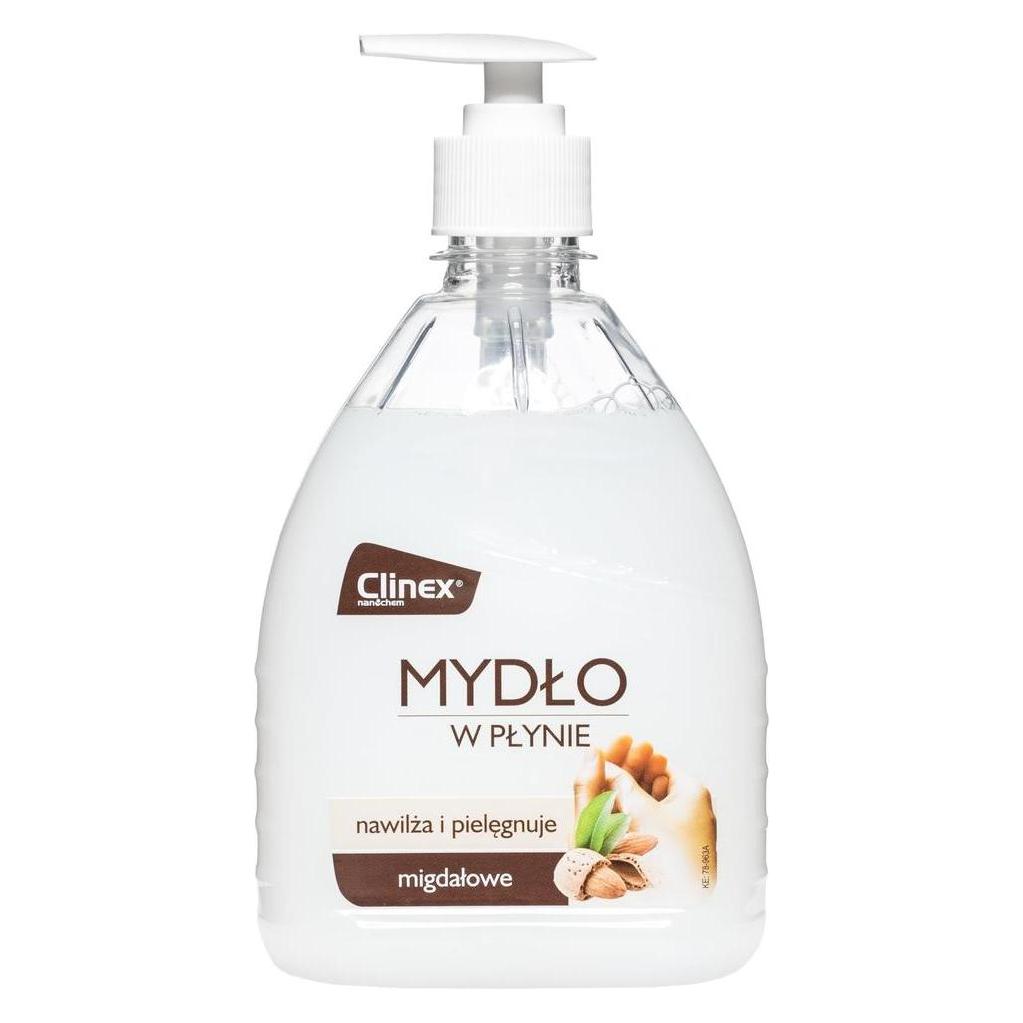 Clinex Moisturizing liquid hand soap with almond scent Liquid Soap 500ML (Flüssigseife, 500 ml) (1011423)