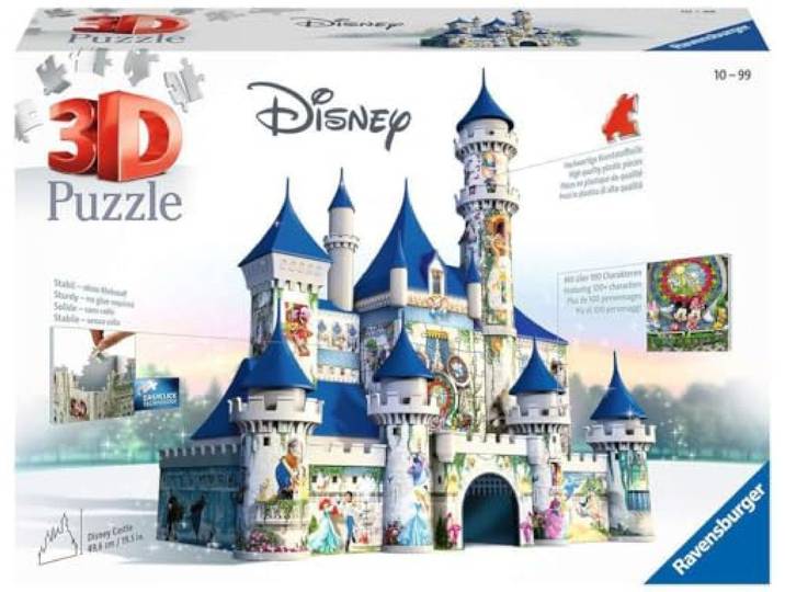 Ravensburger puzzel Disney Castle- 3D gebouw - 216 stukjes