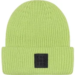 COLOR KIDS Color Kids Kinder Mütze Beanie W. Wool, Größe 50 in Grün Grün