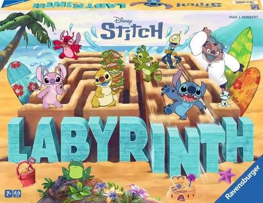 Ravensburger Brettspiel bis zu 4 Spielern ab 7 Jahr(e) Labyrinth Stitch 24943