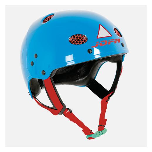 Jofa Helm HT 715 LS (Blau/rot, S) (48 - 52.50 cm) (JOFA)