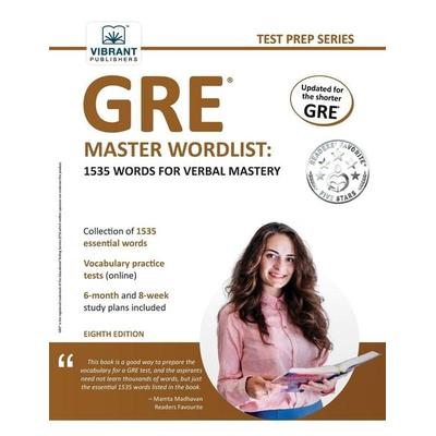 GRE Master Wordlist, Taschenbuch von Vibrant Publishers, Vibrant Publishers, 978-1-63651-196-2