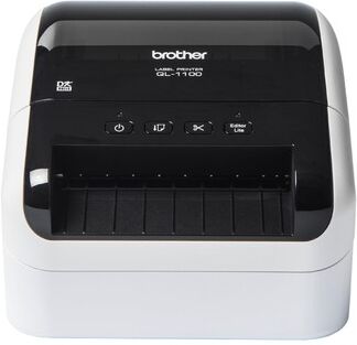 Brother QL-1100c stampante per etichette (CD) Termica diretta 300 x 300 DPI Cablato (QL1100CZG1)