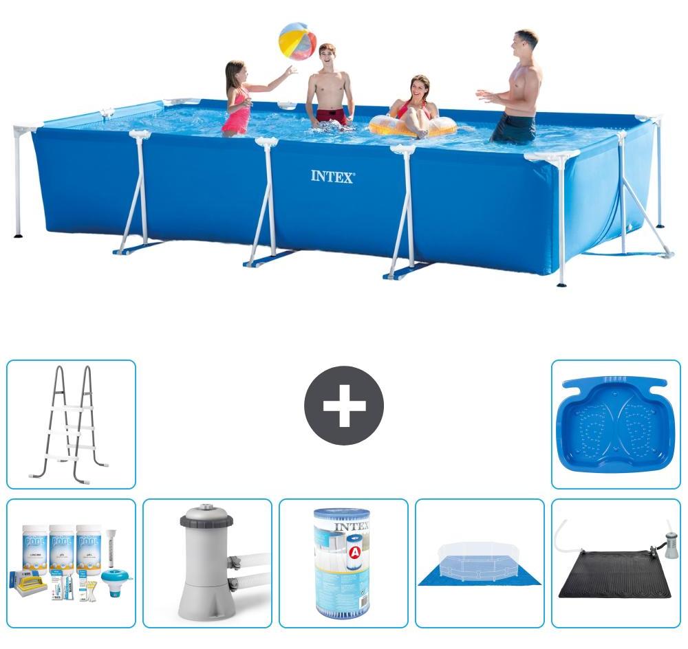 Rechteckiger Frame Pool - 450x220x84 cm - 8-teilig S40299