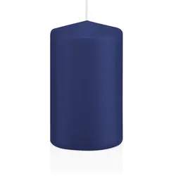 Wiedemann Kerzen Stumpenkerzen Dunkelblau Ø 58 x 100 mm, 16 Stück, 33 Brenndauer