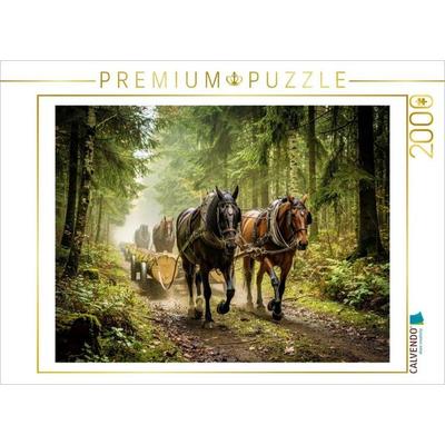 CALVENDO Puzzle Geboren für harte Arbeit. Gemacht für große Aufgaben. | 2000 Teile Lege-Größe 90 × 67 cm Foto-Puzzle für glückliche Stunden, von ,