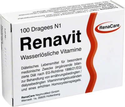 RenaCare NEPHROMED GmbH RENAVIT überzogene Tabletten 100 St 03731595