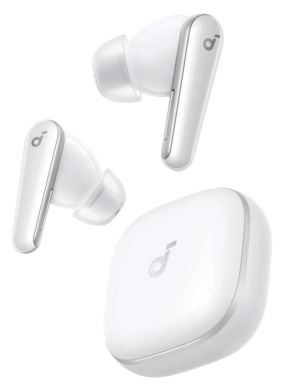 soundcore Liberty 5 True-Wireless In-Ear Bluetooth-Kopfhörer Dolby 3D-Audio Noise Cancelling weiß