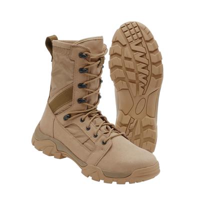 Stiefel BRANDIT "Brandit Herren Defense Boot", Herren, Gr. 43, camel, Polyamid, unifarben, Schuhe Stiefel