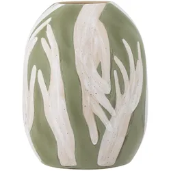 Bloomingville Adalena Deko-Vase, Steingut, Ø 23,5xH30,5 cm