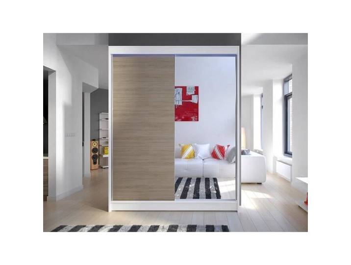 Armoire - Armoire Atlanta 140 169147 - Blanc - 150x200x58cm